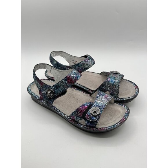 Alegria Vienna Leather Adjustable Backstrap Sandals Women Size 10.5 - Picture 1 of 7